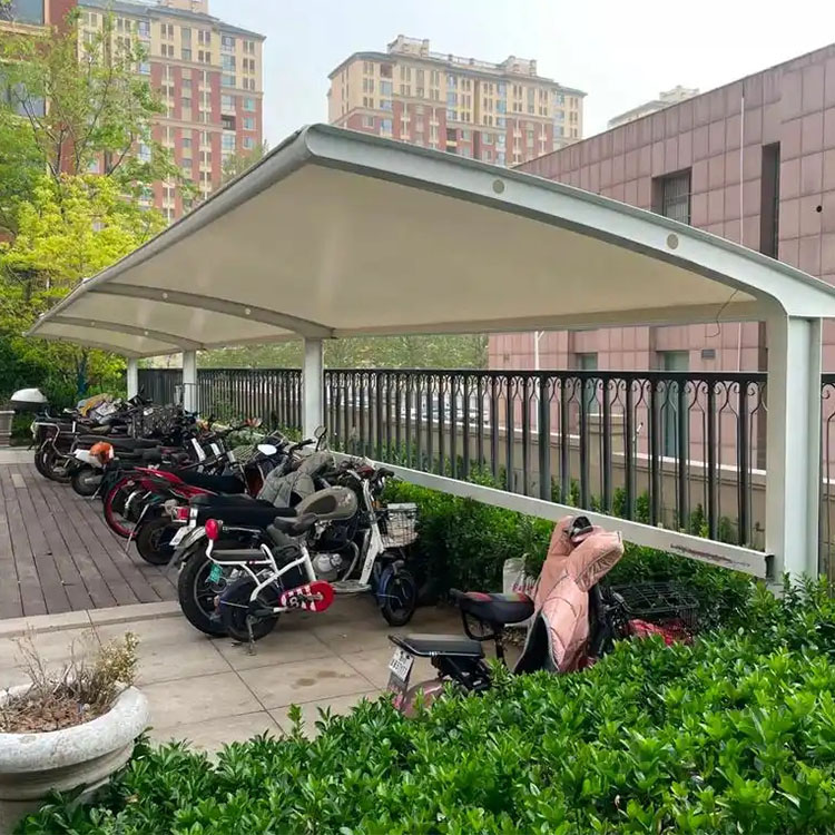 临泉县膜结构电动车棚