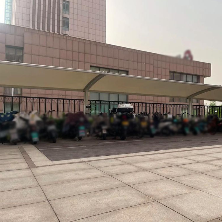 临泉县膜结构电动车棚